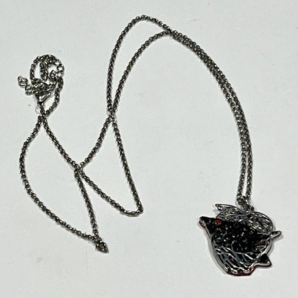 Universal Studios Snow White And The Huntsman Crow Necklace Charlize Theron - Picture 2 of 15